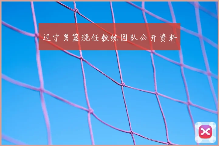 辽宁男篮现任教练团队公开资料